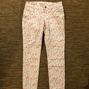 Floral Print Jean
